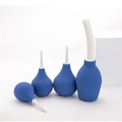 Bidet Cleaner Medical Enema Rectal Shower Large Capacity Enema Ball Syringe System Anus Cleaner Tip Nozzle Plug Colon Enema Anal
