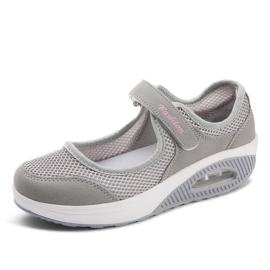 Women's Mesh Breathable Loafers Sneakers Solid Color Front Summer Walking Casual Shoes
