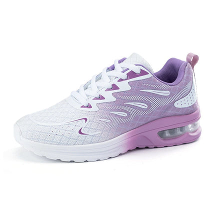 Women's Air Cushion Running Shoes Spring And Summer Low Top Mesh Outdoor Breathable Casual Student Sports Shoes Jogging Shoes