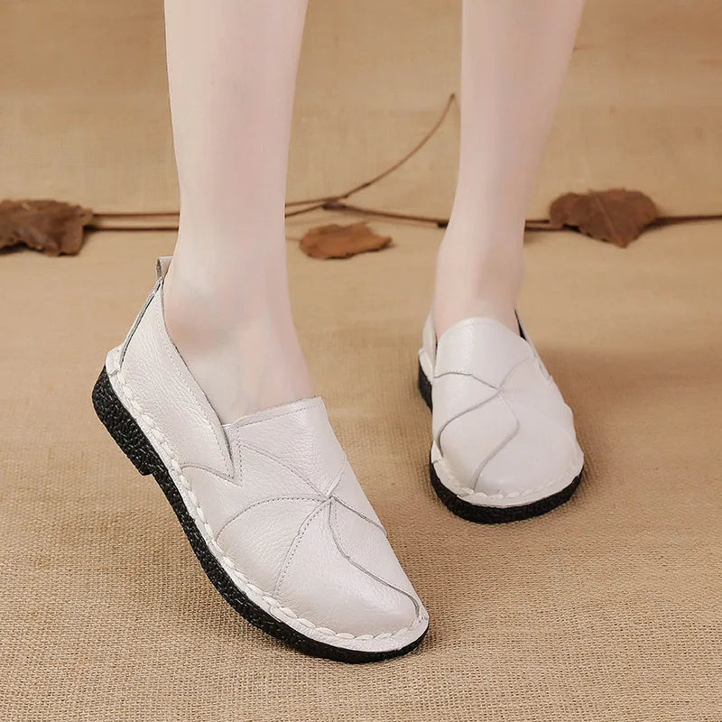Women's Stitched Slip-On Loafers
