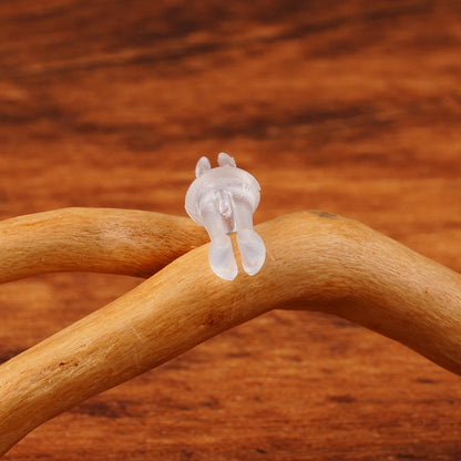 10pcs/lot Right Grand PTFE Flexible Replacement Clips for Piercing Jewelry Display