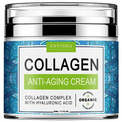 ENVISHA Face Skin Care Retinol Collagen Complex Cream Deeply Moisturizes Firming Nourishes Rejuvenating Smoothing Beauty Health