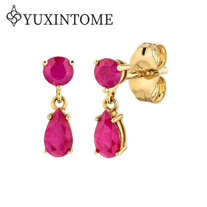 925 Sterling Silver Ear needles Crystal Zircon Small studs Earrings for Women gold-plated round Piercing Earrings New in 2022