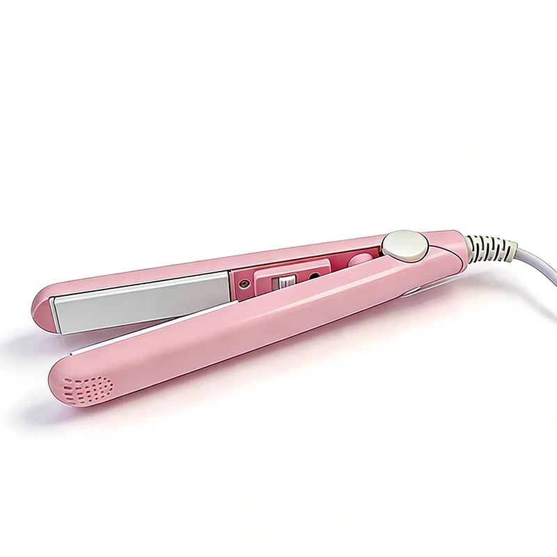 3 in 1 Electric Hair Straightener Hair Iron Straightening Hot Comb Mini Professional & Curling Iron Styling Tools Flat Iron