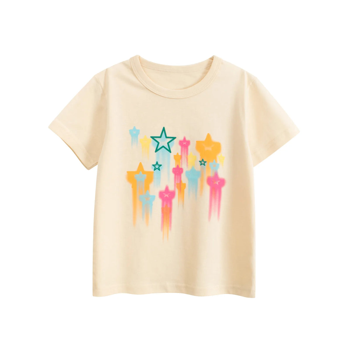 2-8T Toddler Kid Baby Boys Girls Clothes Summer Cotton T Shirt Short Sleeve Graffiti Print tshirt Children Top Infant Outfit