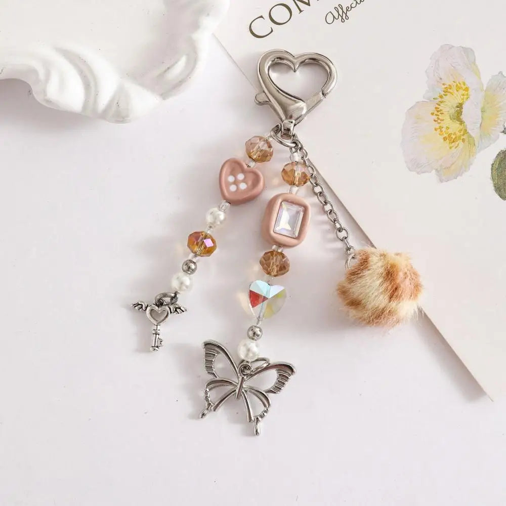 Original New Retro Star Pendant Handmade Beaded Ins Ocean Style Bag Hanging Keychain 2026 Wholesale