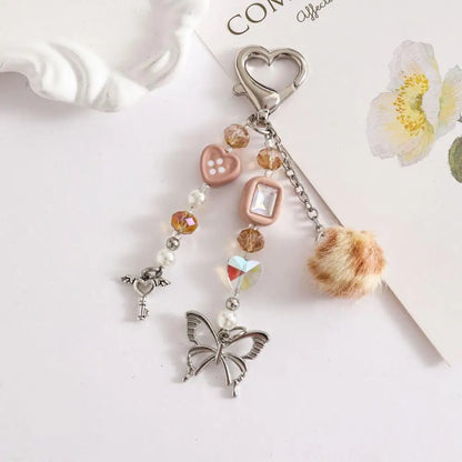 Original New Retro Star Pendant Handmade Beaded Ins Ocean Style Bag Hanging Keychain 2026 Wholesale