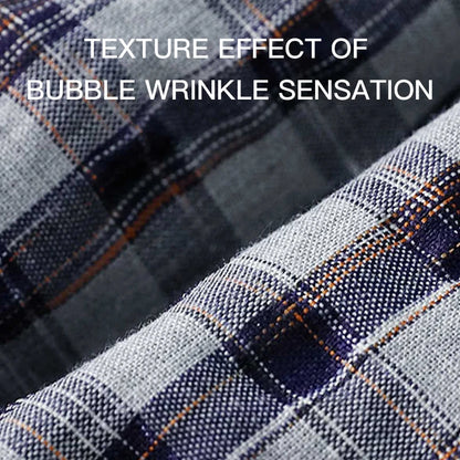MOVEUP Casual Plaid Skirt 2026 Summer New Elastic Waistband Pocket Commuting Pleated Patchwork Loose A-Line Skirt 3ELX20627
