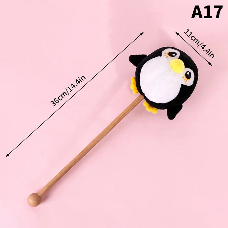 Massage Hammer Hitting Hammer Stick Handheld Plush Small Hammer For Neck Shoulder Meridians Legs Back Massage
