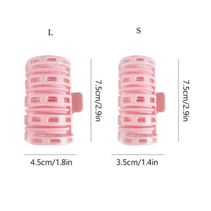 1/4PCS Air Bangs Rollers Curlers For Women Girls Fluffy Hair Clip Curl Wave Former Perm Rods Hair Root Roller Hair Styling Tools