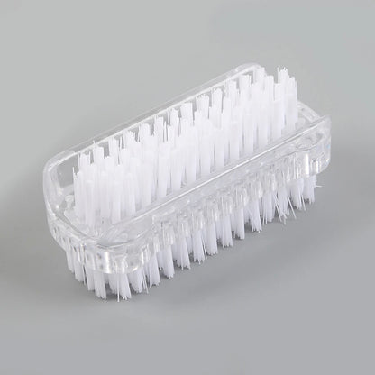 Double-Sided Nail Cleaning Brush Manicure & Pedicure Tool for Fingernails And Toenails
