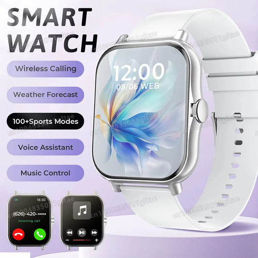 Smartwatch BT Call Health&Sleep Monitoring 1.80''HD Screen Kid Smart Watch Waterproof Fashoin Sports Bracelet For Women Men HT30