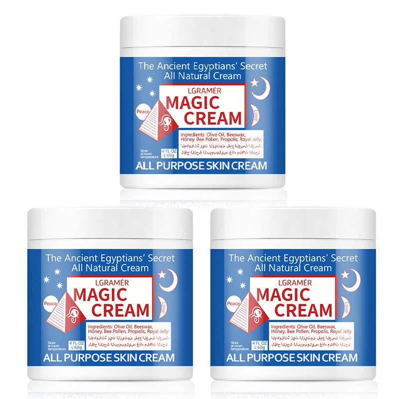 30g/60g/120g Magic Face Cream: Facial Moisturizing, Hydrating & Locks in Moisture & Deep Nourishing Formula for All Skin Types