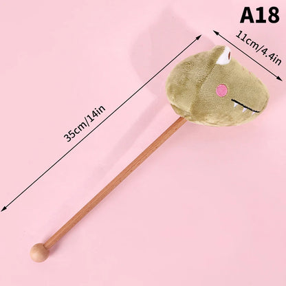 Massage Hammer Hitting Hammer Stick Handheld Plush Small Hammer For Neck Shoulder Meridians Legs Back Massage