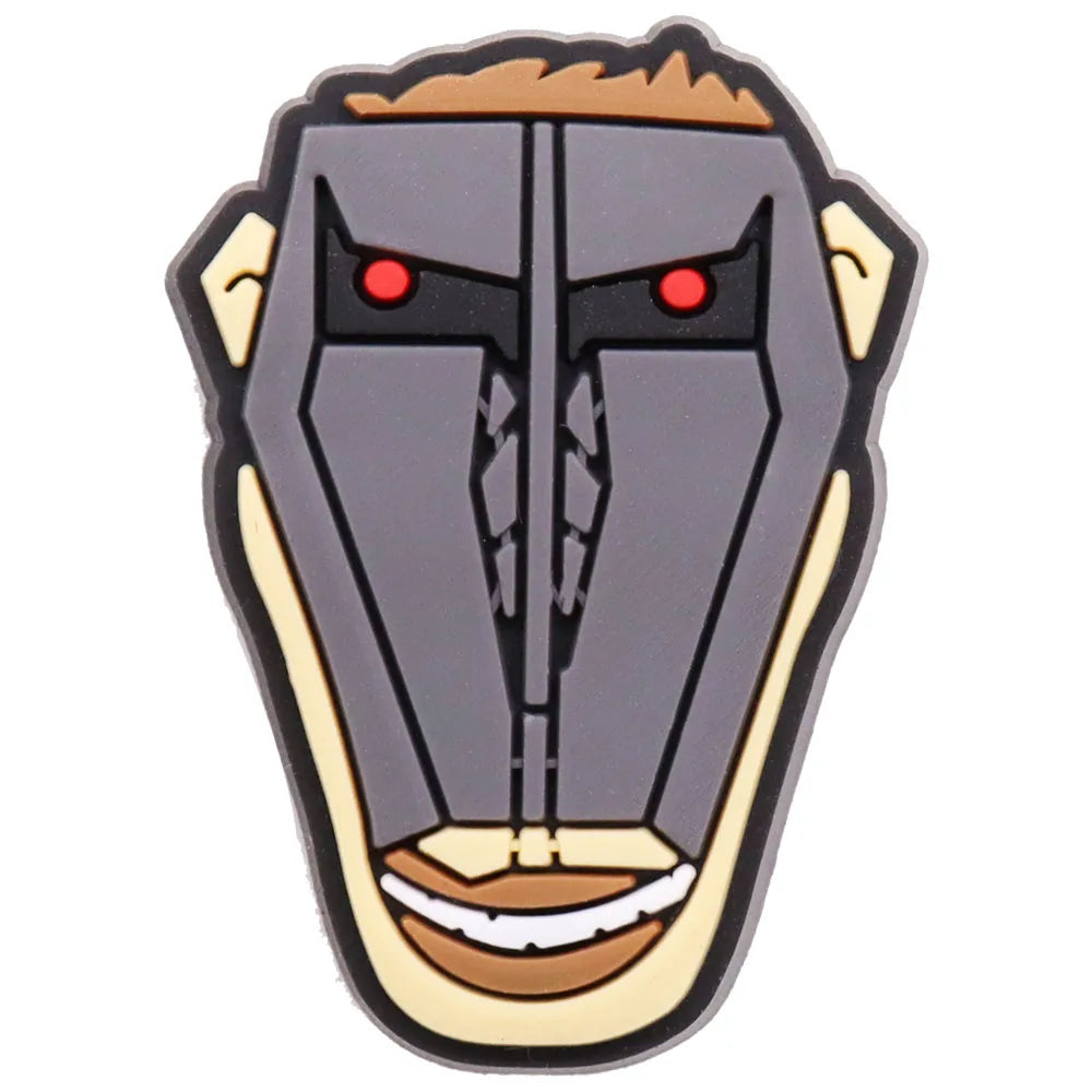 New Arrival 1pcs Cartoon Japan Anime PVC Shoe Charms For Clogs Pins Accessories Shoes Buckles Wristbands Kids Birthday Present