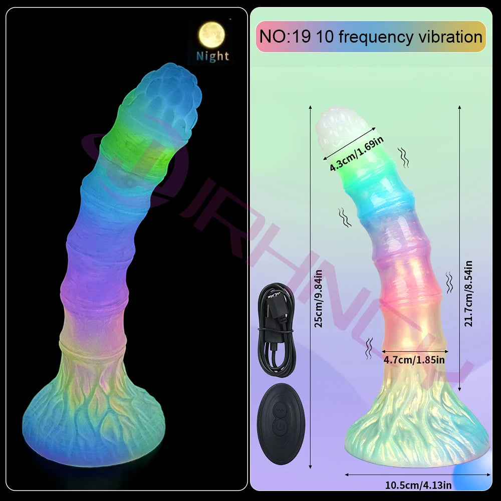 Vibrator Anal Dildos for Women Masturbator Consolador Silicone 10 Frequency Vibrador Anal Plug 18+ G Spot Clitoral Stimulator
