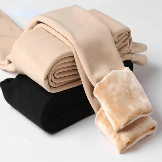 Women's Solid-Colour High-Waisted Leggings
