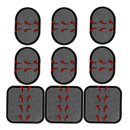 3 Pcs/set Electric Muscle Stimulator Gel Patch for Abdominal Massage, Patch Accessory with Massage Home Gym Equipment