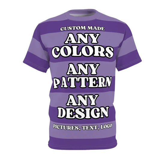 Custom DIY Logo Pattern Photo 3D Print T Shirts Personality Customized Men Women O Neck Tees Casual Oversized Breathable T-shirt