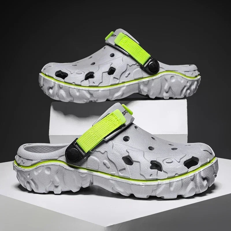 2025 Factory Cheap EVA Men's Clogs Shoes Lightweight Wholesale Plastic Clog Men Beach Working Sandals With Men Clogs&Mules