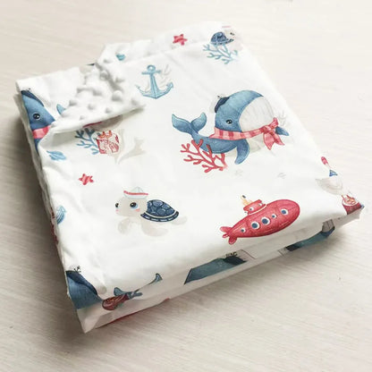 100 * 75 Spring/Summer New Baby Bean Blanket