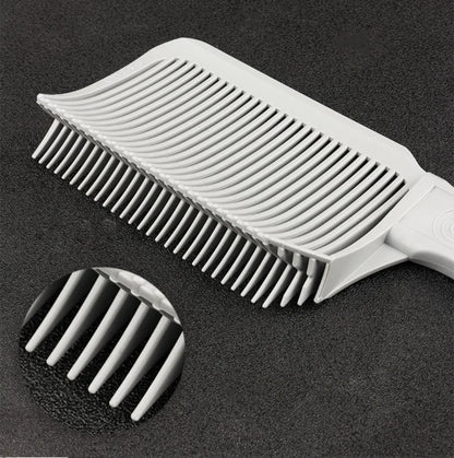 Fading Comb Professional Barber Clipper Blending Flat Top Hair Cutting Comb For Men Heat Resistant Fade Brush Salon Styling Tool