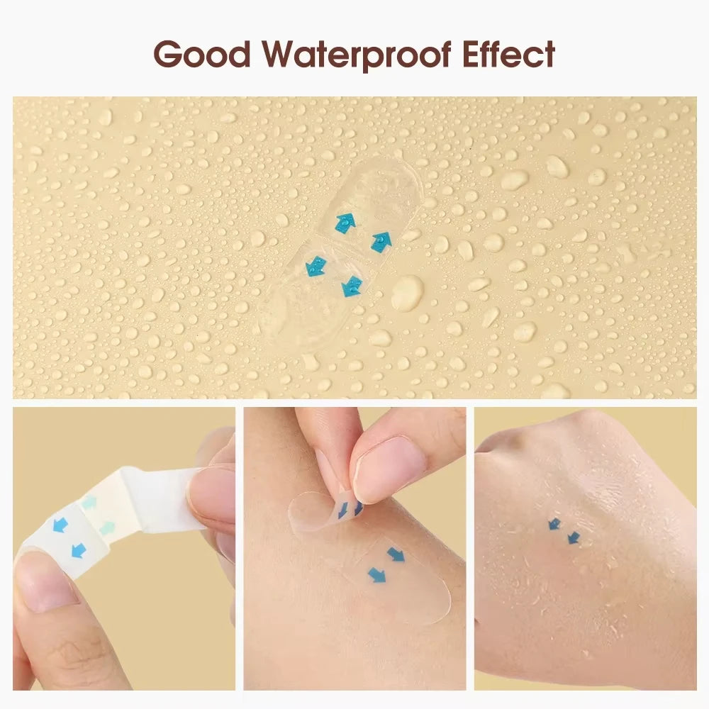 40/80pcs Invisible Face Lift Tape Ultra Thin V Shape Patches Lifting Tool for Tightening Sagging Facial Skin Sticker