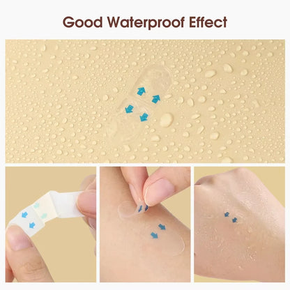 40/80pcs Invisible Face Lift Tape Ultra Thin V Shape Patches Lifting Tool for Tightening Sagging Facial Skin Sticker