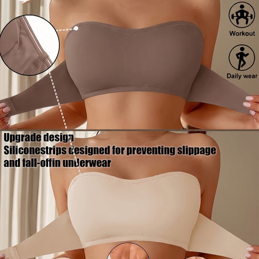 Bandeau bra size chart