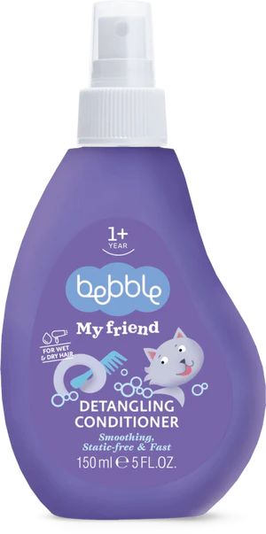 بخاخ بلسم فك تشابك الشعر بيبل ماي فريند للأطفال من عمر سنة فأكثر 150 مل