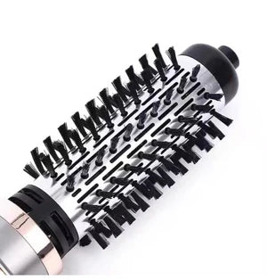فرشاة الهواء الساخن الدوارة 2 في 1 لتجفيف وتصفيف الشعر وزيادة الحجم