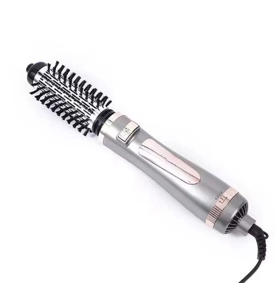 فرشاة الهواء الساخن الدوارة 2 في 1 لتجفيف وتصفيف الشعر وزيادة الحجم