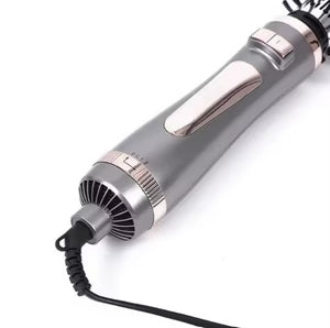 فرشاة الهواء الساخن الدوارة 2 في 1 لتجفيف وتصفيف الشعر وزيادة الحجم