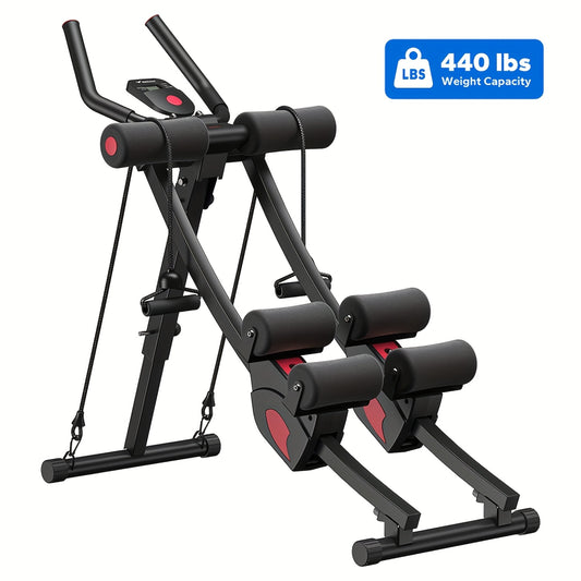 Ab roller machine in black