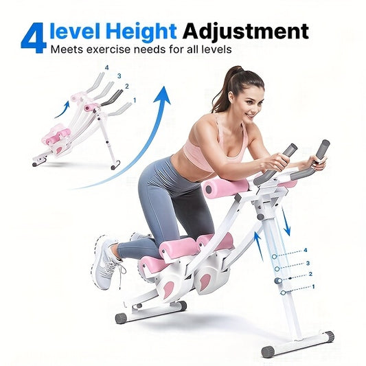 Ab roller machine shown from the side