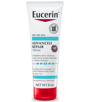 كريمات العناية بالجسم Eucerin Advanced Repair وكريم الأكزيما للأطفال 226 جم