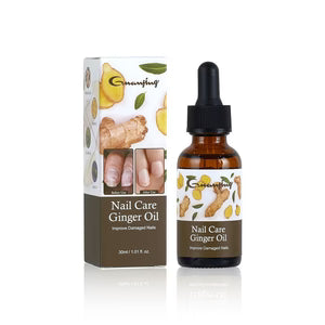 زيت الزنجبيل لتقوية الأظافر من Guanjing تغذية وإصلاح الأظافر الضعيفة وتعزيز نموها 30 مل