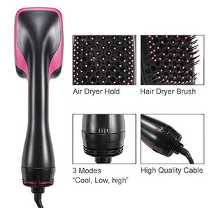 فرشاة تجفيف وتصفيف الشعر One Step Hair Dryer Styler لتنعيم الشعر وتقليل الهيشان