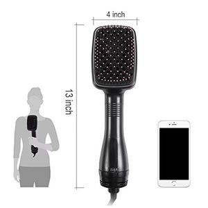 فرشاة تجفيف وتصفيف الشعر One Step Hair Dryer Styler لتنعيم الشعر وتقليل الهيشان