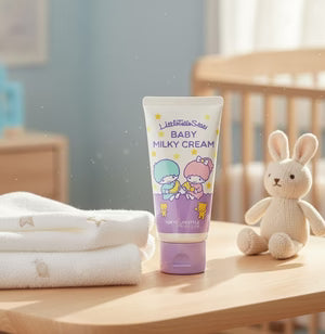 كريم ليتل توين ستارز الحليبي للأطفال من طوكيو لايف ستايل لترطيب عميق