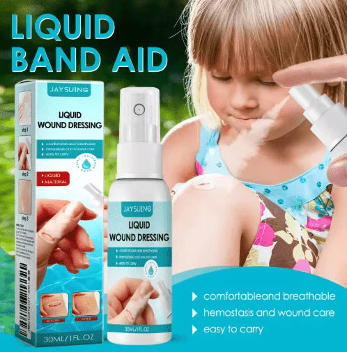 ضمادة جروح سائلة Jaysuing الأصلية 30 مل مقاومة للماء لتسريع التئام الجروح