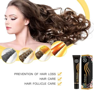 مصل نمو الشعر العضوي 20 مل تحفيز الإنبات وتقوية الشعر بتركيبة طبيعية