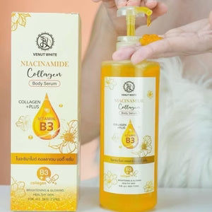 سيروم فينوت وايت للجسم بالنياسيناميد والكولاجين 500 مل تفتيح وترطيب وشد البشرة